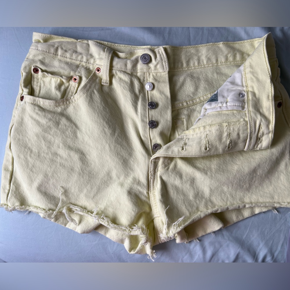 Levi's yellow Denim with Classic Label